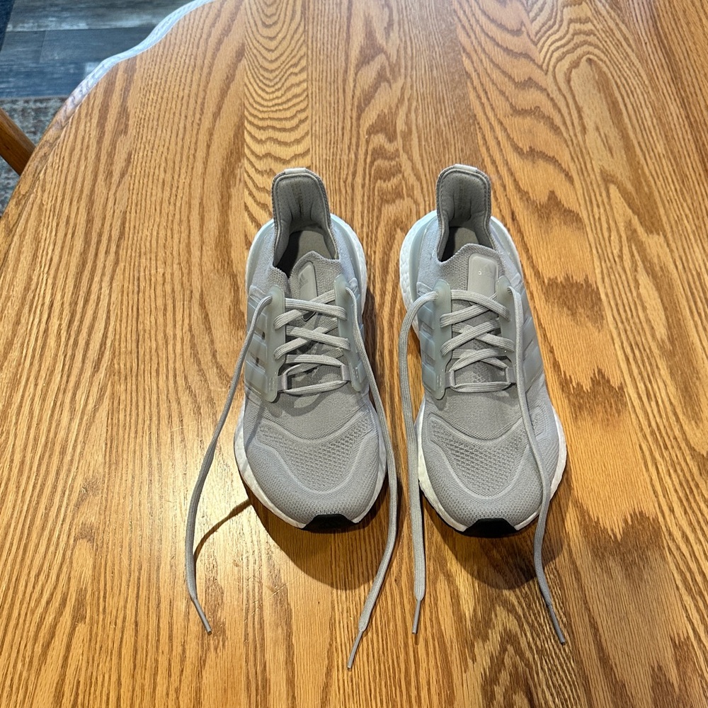 Adidas Gray Ultraboost Shoes